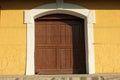 Wood door Royalty Free Stock Photo