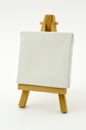 Wood easel