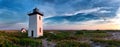 Wood End lighthouse in Provincetown, Massachusetts, USA. Royalty Free Stock Photo