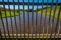 Wood Fence Deck Water Royalty Free Stock Photo