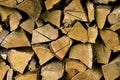 Wood for fire place Royalty Free Stock Photo
