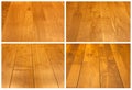 Wood floor collage