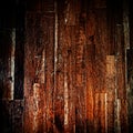 Wood floor distressed grunge background Royalty Free Stock Photo