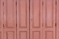 Wood folding door