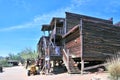 Wood Frame Building In Goldfield Is A Fire Hazard