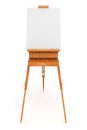 Wood french easel 3D