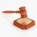 Wood gavel