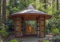 Wood gazebo