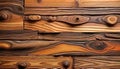 Wood grain background pattern horizontal rough knot wall