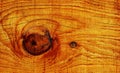 Wood Grain Background Texture with Knot Royalty Free Stock Photo