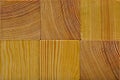 Wood grain close up on wood blocks Royalty Free Stock Photo