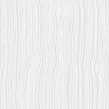 Wood grain seamless texture. Line gray and white pattern. Vector background Royalty Free Stock Photo