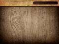 Wood grungy background frame Royalty Free Stock Photo