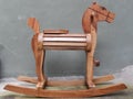 Wood horse Toy Old House