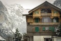 Wood house in Switzerland