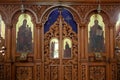 Wood iconostassis Orthodox