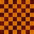 Wood Inlaid Floor checkerboard seamless pattern Royalty Free Stock Photo