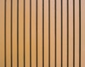 Wood lath wall.