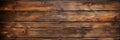 Wood long planks texture background, vintage brown wooden boards of old barn wall. Panoramic wide banner. Theme of rustic design, Royalty Free Stock Photo