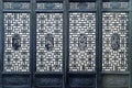 Window decoration pattern in chinese palace building