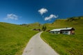 Mountain shelter in Kitzbuhel, Tirol, Austria