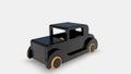 Wood old toy car Royalty Free Stock Photo