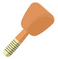 Wood paddles, icon Royalty Free Stock Photo