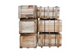 Wood Pallets - crates for transportation and Fracture protection