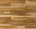 Wood panels used as wood ceiling Royalty Free Stock Photo
