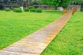 Wood pathway