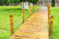 Wood pathway