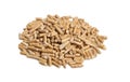 Wood pellet Royalty Free Stock Photo