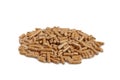 Wood pellet background