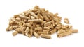 Wood pellets Royalty Free Stock Photo