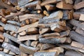 Wood pile Royalty Free Stock Photo