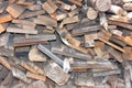 Wood pile background texture Royalty Free Stock Photo