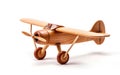 Wood Plane Detail on White Background Royalty Free Stock Photo
