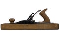 Wood plane tool Royalty Free Stock Photo