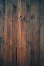 Wood plank texture. Dark grain panel board table with copy space. Old floor wooden pattern. Timber plank surface wall for vintage