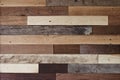 Wood plank wall