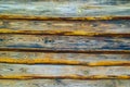 Wood planks. close up of wall made of wooden planks. old wood pl Royalty Free Stock Photo