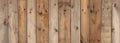 Wood planks, floor or wall, natural board background, banner