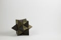 Wood puzzle star shaped intelligence