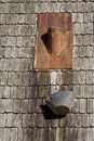 Wood roof - old traditional method for roofing Royalty Free Stock Photo