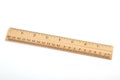 A wood ruler