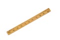 Wood Ruler Royalty Free Stock Photo