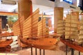 Wood sailboat model