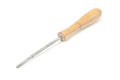 Wood screwdriver Royalty Free Stock Photo