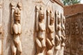 Wood sculptures, Mali.