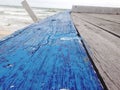 Wood with sea